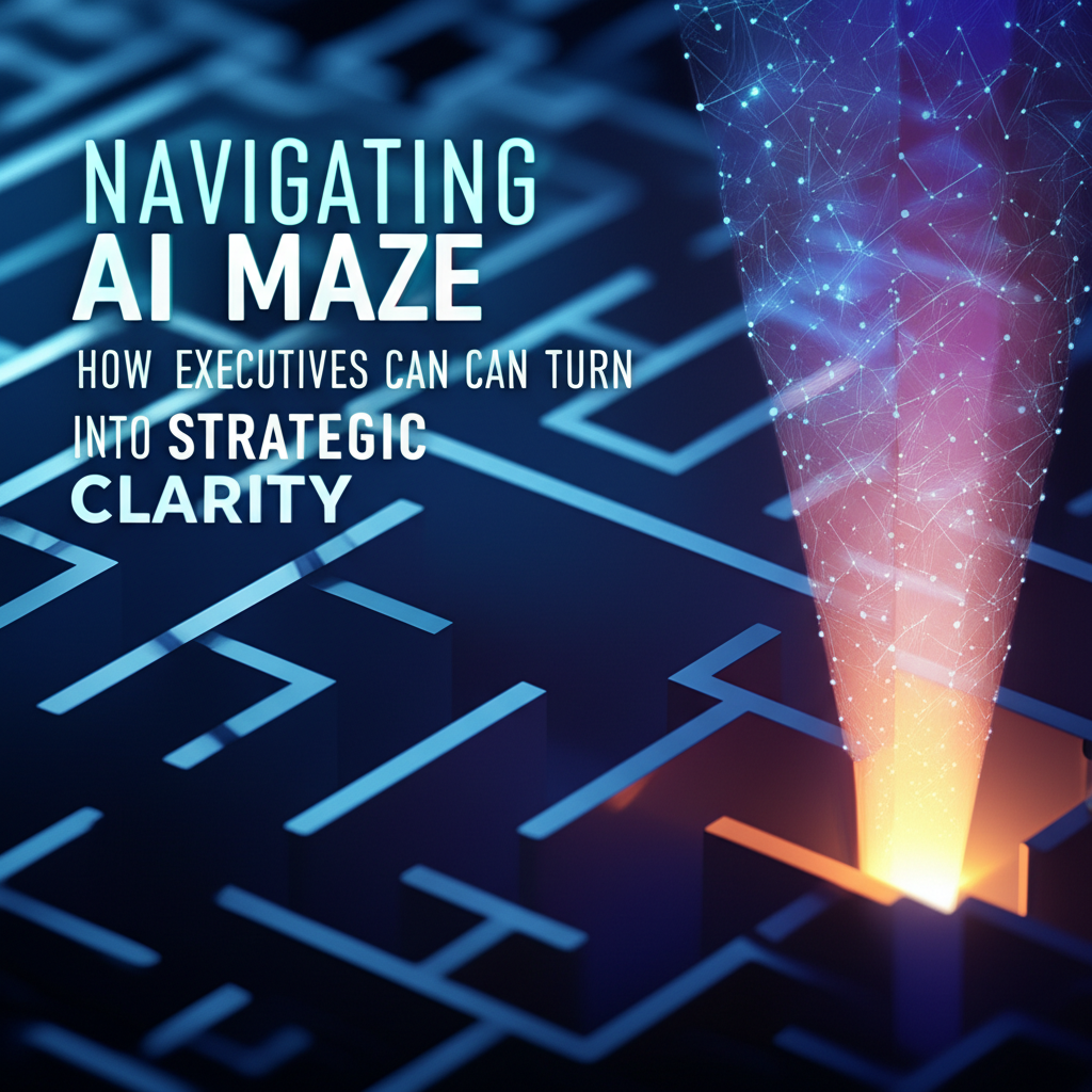 Sure, here’s a suggested blog title based on the content you’ve provided:

**”Navigating the AI Maze: How Executives Can Turn Data Overload into Strategic Clarity”**

This title captures the essence of the pitfalls executives face with AI and highlights the importance of strategic clarity, which is a key theme in your content.